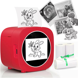 Jumon New Design AI <b>Printer</b> Voice Function Available Wholesale Trending Educational Toy 203DPI Inkless Pocket AI Thermal <b>Printer</b> - Product Image 1