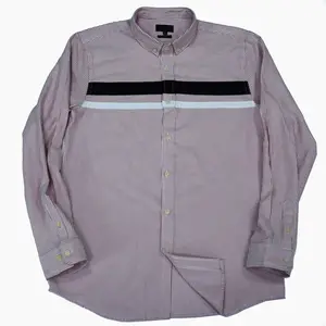 Casual Zakelijk Werk Blouses Poloshirt Met Lange Mouwen Fabriek Directe Levering Heren Shirts Met Lange Mouwen