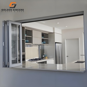 Ventana de aluminio plegable resistente GS para proyectos industriales - Product Image 5