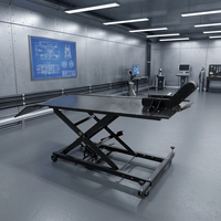 Table élévatrice pneumatique pour moto, élévateur à air comprimé pour moto avec verrou de sécurité