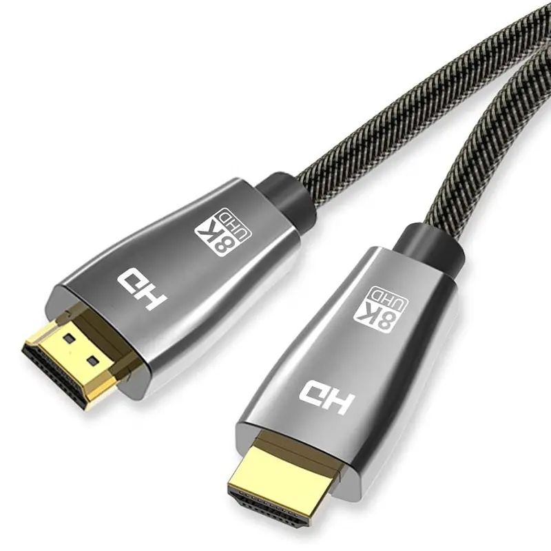 Cable Kabel 21 2.1 8K HDR eARC HDMI Cavo HDMI 3D 8K 2.1 48Gbps 8K@60Hz 4K@120Hz 4320P HDMI Cable Kablo