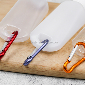 Nhà Máy Trực Tiếp 75Ml Pet Xách Tay Lật <span class=keywords><strong>Top</strong></span> Chai Với Pull-Back Vòi Phun Chai Nhựa Với Bơm Cho Kem Dưỡng Da - Product Image 2