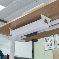 Gestion des câbles sous le bureau, support de plateau de câbles en métal pour Table de bureau à domicile