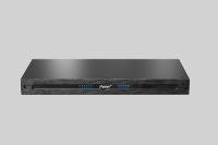 Switch AV sobre IP Gigabit de 8 Puertos PoE con 4 Puertos de Enlace Ascendente Ethernet 10G para Redes AV Profesionales