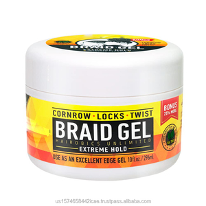 Cire coiffante non-croquante à base d'eau pour locs, tenue forte et extra longue durée, pour cheveux bouclés 4C, gel capillaire végétalien et biologique - Product Image 2