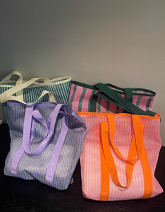 Fashion Mesh <b>Large</b> Capacity Travel <b>Beach</b> <b>Bag</b> with <b>Beach</b> Toy Storage and for Tote Design - Product Image 1