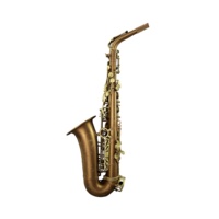 SEASOUND OEM Professional Vintage Red and Yellow Body Reinforced Stern Alto Saxophone JYAS112DVGRD+VGYW Eb Tone