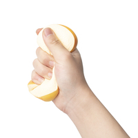 Wholesale Kawaii Bread Slice Squishy Toy Soft Food Stress Relief Squeeze Fidget Cute Sensory Gift 5-7 Years Unisex Party Favors