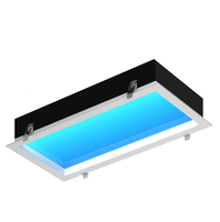 Plafonnier LED intelligent intégré ultra-fin Skylight 2200-10000K, lumière naturelle simulée, lumière du soleil, plafonnier Bluesky