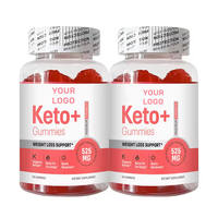 Gummies amincissants pour adultes sans OGM avec fibres et vitamines pour un corps en forme et un régime cétogène