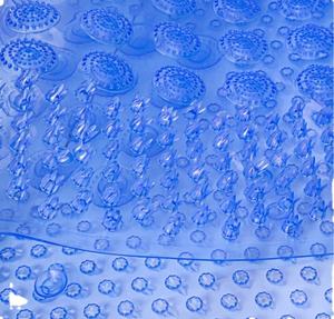 Tapis de sol en vinyle d'intérieur en PVC et PP à vidange rapide Carrelage à emboîtement avec poils souples pour une utilisation en salle de sport et le frottement des pieds - Product Image 4