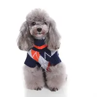 Benutzer definierte neueste stilvolle Designer Hunde mantel Kleidung Winter jacke Pet Knit Cat Sweater Hunde kleidung Strick pullover
