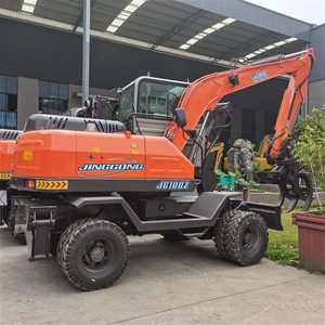 Escavadeira de floresta cruking jg100z, com cab de elevação no brasil para venda - Product Image 3