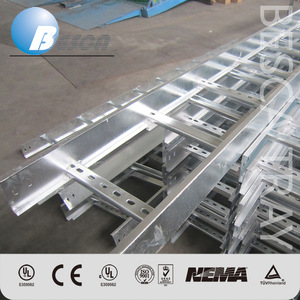 Công nghiệp 8 \ "chiều cao cáp thép khay cầu thang thang loại với hợp kim nhôm thẳng thang Cáp - Product Image 6