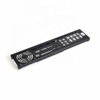 Fabricant chinois de panneaux avant d'amplificateur audio sur mesure, usinés par CNC, plaque frontale en aluminium, panneau avant en aluminium
