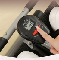 Máquina de Remo Hidráulica para Gimnasio en Casa, Resistencia Ajustable, Silenciosa, Compacta, Plegable, Ergonómica, Entrenamiento de Cuerpo Completo