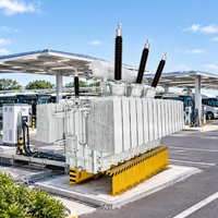 Transformateur de puissance à rapport personnalisé, transformateur haute tension triphasé 35kV-220kV 50/60Hz pour projets de modernisation des postes de transformation et des réseaux électriques