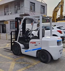 Chariot élévateur japonais d'occasion de haute qualité chariot élévateur diesel TCM 2.5 tonnes à vendre chariot élévateur de 3 mètres à vendre - Product Image 5