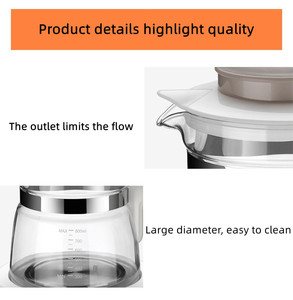 Mới Đến Bé Sữa Nhà Sản Xuất Đa Chức Năng Ấm Hơn Nóng Máy Nước Nóng Ấm Đun Nước Điện Giữ Ấm Nhanh Chóng Sưởi Ấm Trà Cà Phê - Product Image 5