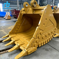 Bucket Excavator Berpenguat RB dengan Gigi Bucket dan Pemotong Samping untuk Pertambangan dan Penggalian Tanah Keras