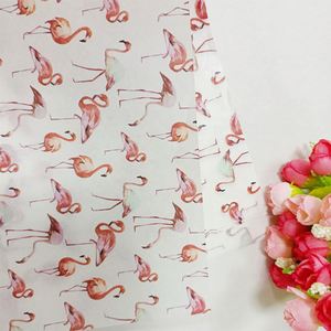 Papier de soie personnalisé avec logo, en pâte vierge, enduit, anti-humidité, pour emballage de vêtements, chaussures, bijoux, cadeaux et fleurs - Product Image 5