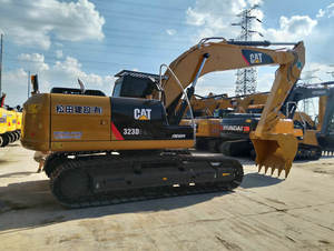 Caterpillar 23 tonnes cat323D2L grandes pelleteuses hydrauliques sur chenilles CAT323 323D pelleteuses à godet d'occasion - Product Image 3