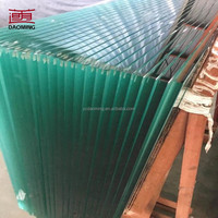 Kaca Tempered Universal Berkualitas Tinggi, Bentuk Tepi Halus, Ukuran 3-19mm, Tahan Lama, untuk Pintu dan Jendela, Dapat Dipesan Secara Grosir