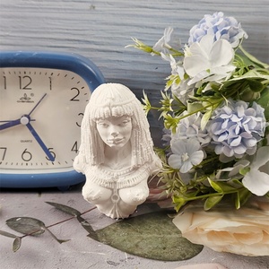 Moldes de fundición de resina hechos a mano para DIY estilo Ins adornos decorativos moldes de emperatriz de silicona W0356 herramientas para pasteles - Product Image 3