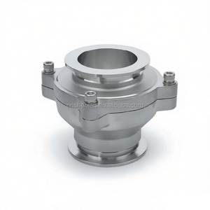 Vanne à vide <span class=keywords><strong>KF</strong></span>/NW25 en acier inoxydable 304, interface de vanne de retenue, joint en PTFE, vanne de retenue verticale en acier inoxydable pour vide - Product Image 1