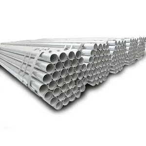 Stock galvanized steel pipe for optical fiber z275 galvanized square hollow steel pipe tube roof erw weld carbon steel pipe