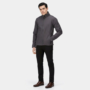 Men's XL Directly Manufacturer Heated Autumn Waterproof Hooded Softshell Jackets Breathable Long <b>Canvas</b> Stand Collar Top OEM - Product Image 1