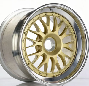 ล้อฟอร์จ 2 ชิ้น Duaxen Forgealloy 20x9 5x114.3 12000T สำหรับอากาศยาน ผลิตจากวัสดุ 6061-T6 พร้อมหมุดยึดแบบซ่อน สีแดงแคนดี้ - Product Image 1