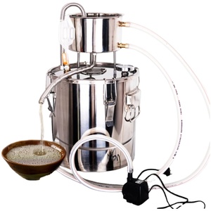Petit équipement de distillation domestique en acier inoxydable pour alcool, vin blanc, vin rouge, vin de riz – Matériel de vinification - Product Image 1