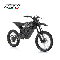 Moto tout-terrain électrique RFN de haute qualité, batterie au lithium 74V 43AH, vélo adulte