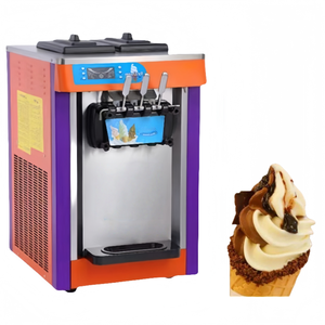 Machine à glace molle commerciale à trois saveurs - Product Image 2