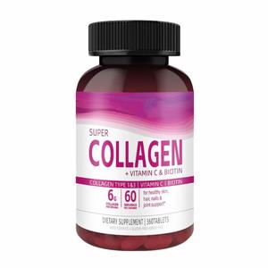 BioLex Complément de Collagène de Haute Qualité en Comprimés avec Vitamine C et Biotine pour la Santé des Cheveux, de la Peau et des Ongles - Product Image 1
