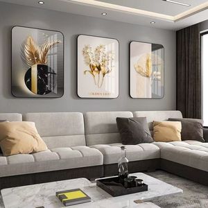 <span class=keywords><strong>Cuadro</strong></span> de Cristal Moderno y Lujoso con Diamantes, Decoración para Restaurantes, Pósteres, Impresiones de Arte Mural, Pintura de Cristal, Decoración de Pared para el Hogar, Lujo - Product Image 4