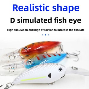 Señuelo de Pesca de Cola Larga, Tipo Crankbait, Estilo Minnow, 100mm 15g, Material ABS, para Pesca en Agua Salada, Lubina, Carpa, Río - Product Image 4