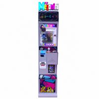Mini machine à griffes industrielle avec cabinet métallique, accepteur de billets, capteur anti-vibration, pour peluches et prix d'arcade