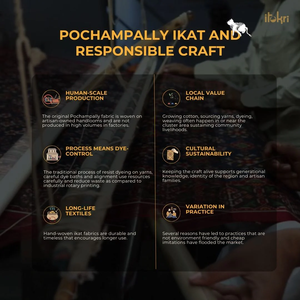 Carnet de notes artisanal en papier fait main avec couverture en tissu Ikat noir (5 x 3,5 pouces) – Journal de poche artisanal - Product Image 4