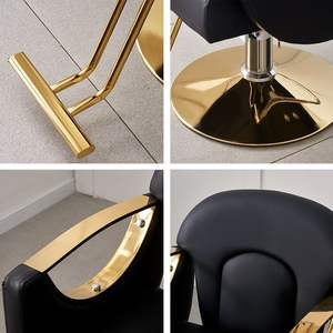 M 2026 Nouveau fauteuil de barbier de luxe léger, fauteuil de coiffure, fauteuil de styliste rotatif à 360 degrés - Product Image 5