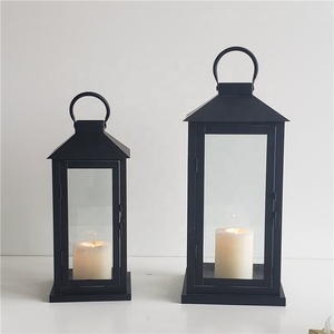 Làm Thủ Công Đèn Lồng Kim Loại Có Đầu Cong Nhẹ Nhàng Và Đèn Lồng Tay Cầm Tròn - Product Image 2