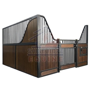 แผงขายม้า12ฟุตม้าแบบคลาสสิกเคลือบผงไม้ไผ่แบบพกพา - Product Image 1