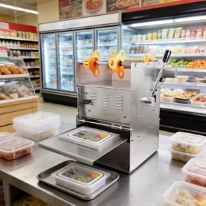 Máquina Selladora Manual de Bandejas de Alimentos, Máquina Empacadora de Bandejas de Alimentos - Product Image 2