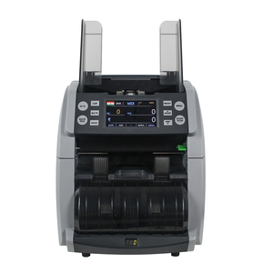 Compteuse de billets 6070PLUS de haute qualité, robuste, à deux compartiments, connectable à un ordinateur, pour comptoir bancaire, avec fonction de comptage de billets de grande valeur - Product Image 6