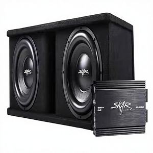 ตู้ลำโพงซับวูฟเฟอร์แบบพอร์ตคู่ Skar Audio Sdr-2X12D4 ขนาด 12 นิ้ว กำลังขับ 2400 วัตต์ พร้อมแอมพลิฟายเออร์ ผลิตในฟิลิปปินส์ - Product Image 1