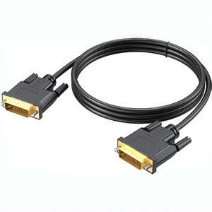 Câble DVI plaqué or DFX 1,8 m 24+1 Dual Link, câble vidéo HD 1080P flexible avec noyaux de ferrite pour moniteur de jeu et carte graphique - Product Image 3