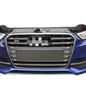 Haute qualité pour <span class=keywords><strong>Audi</strong></span> <span class=keywords><strong>A3</strong></span> berline 4 portes 16-18 fibre de carbone lèvre avant becquet pare-chocs mise à niveau nouvelle condition Protection <span class=keywords><strong>SLINE</strong></span> Style - Product Image 1