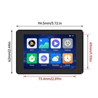 Carte de développement ESP32-S3 3,5 pouces, série standard, écran tactile capacitif, WIFI, BT, coque noire, kit électronique de télécommande