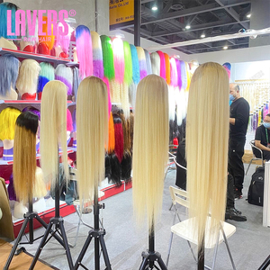 <span class=keywords><strong>Parrucca</strong></span> di pizzo frontale senza colla 613 vergine grezza da 40 pollici 13x6 HD - Product Image 4